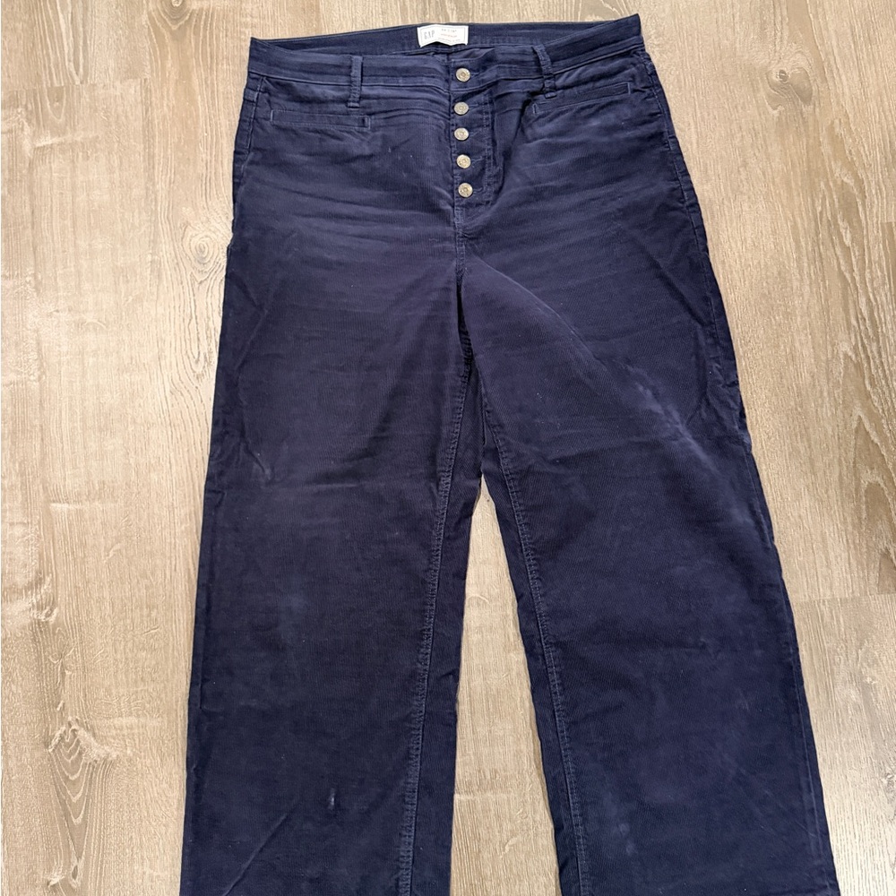 GAP Dark Blue Corduroy Pants